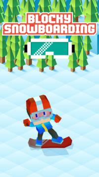 Blocky Snowboarding