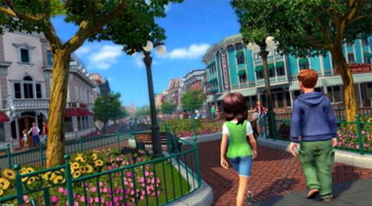 Kinect Disneyland Adventures Screenshot