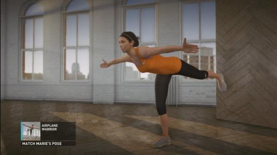 Nike + Kinect Training Screenshot